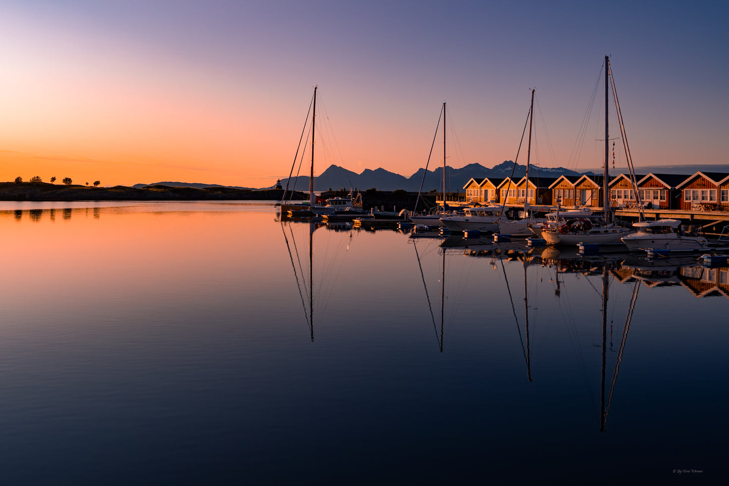 Kjerringøy July sunset 2025