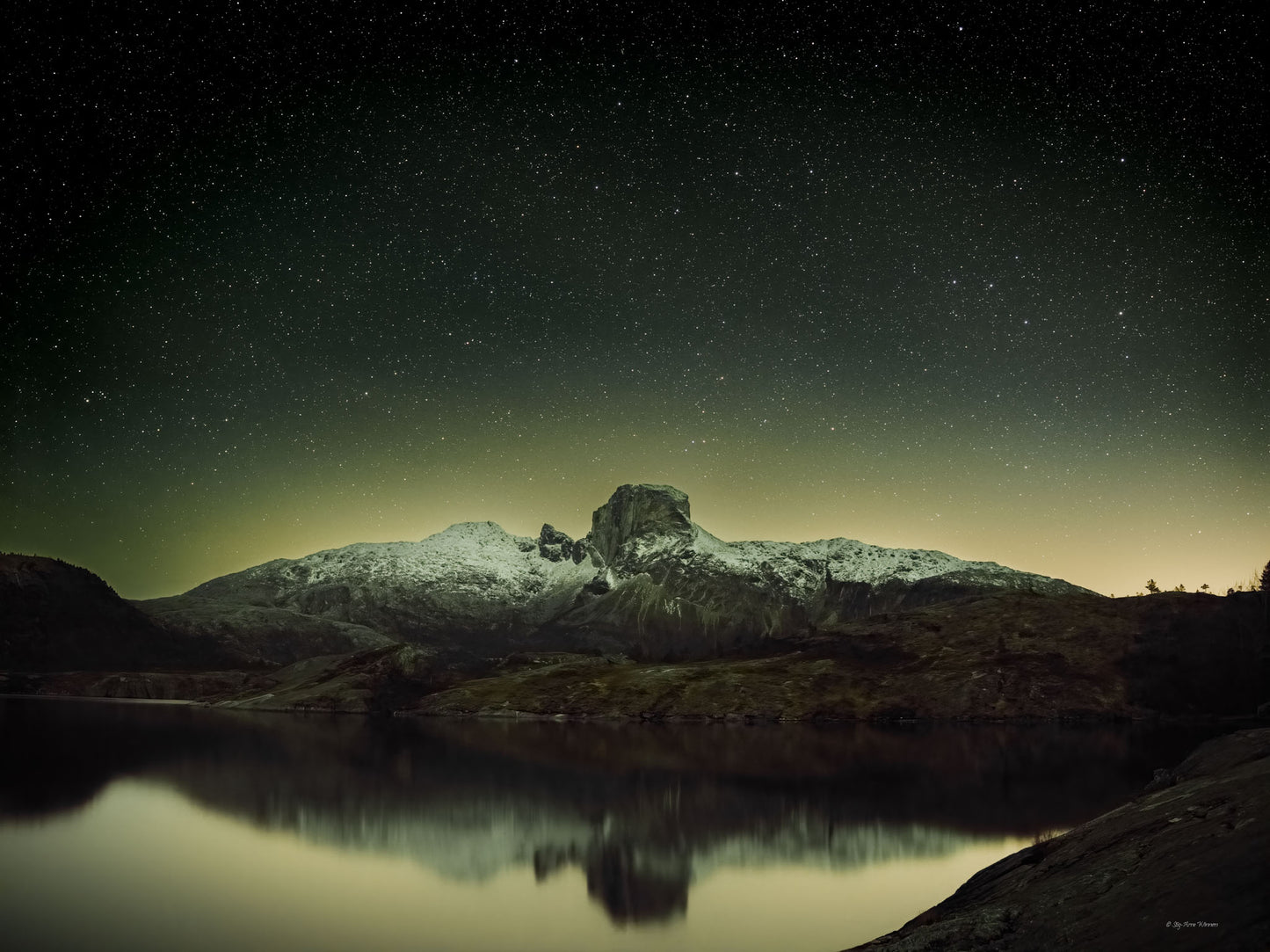Mountain Steigtind Magic Night Sky 2