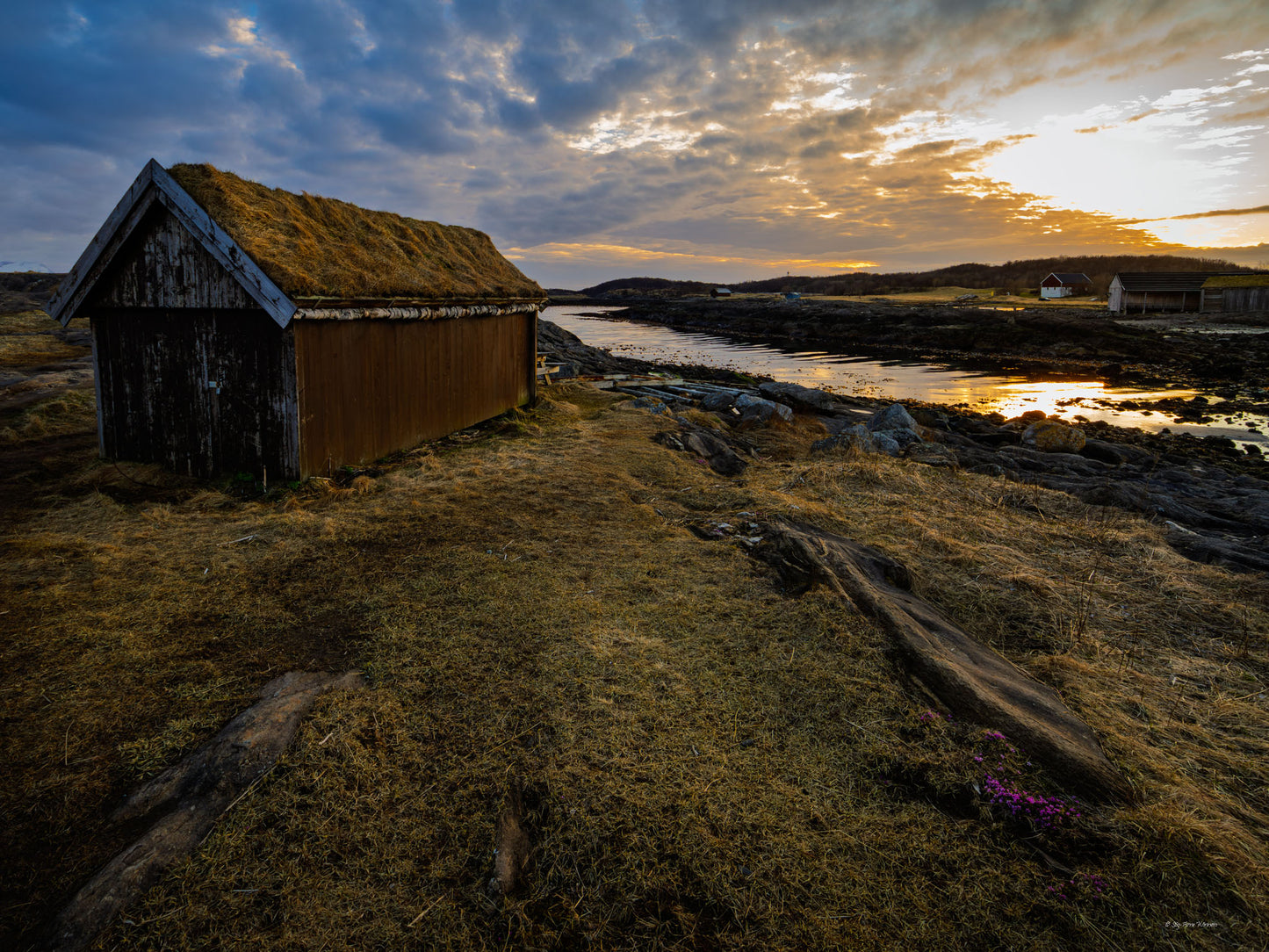 Bodøsjøen 2 sunset in April