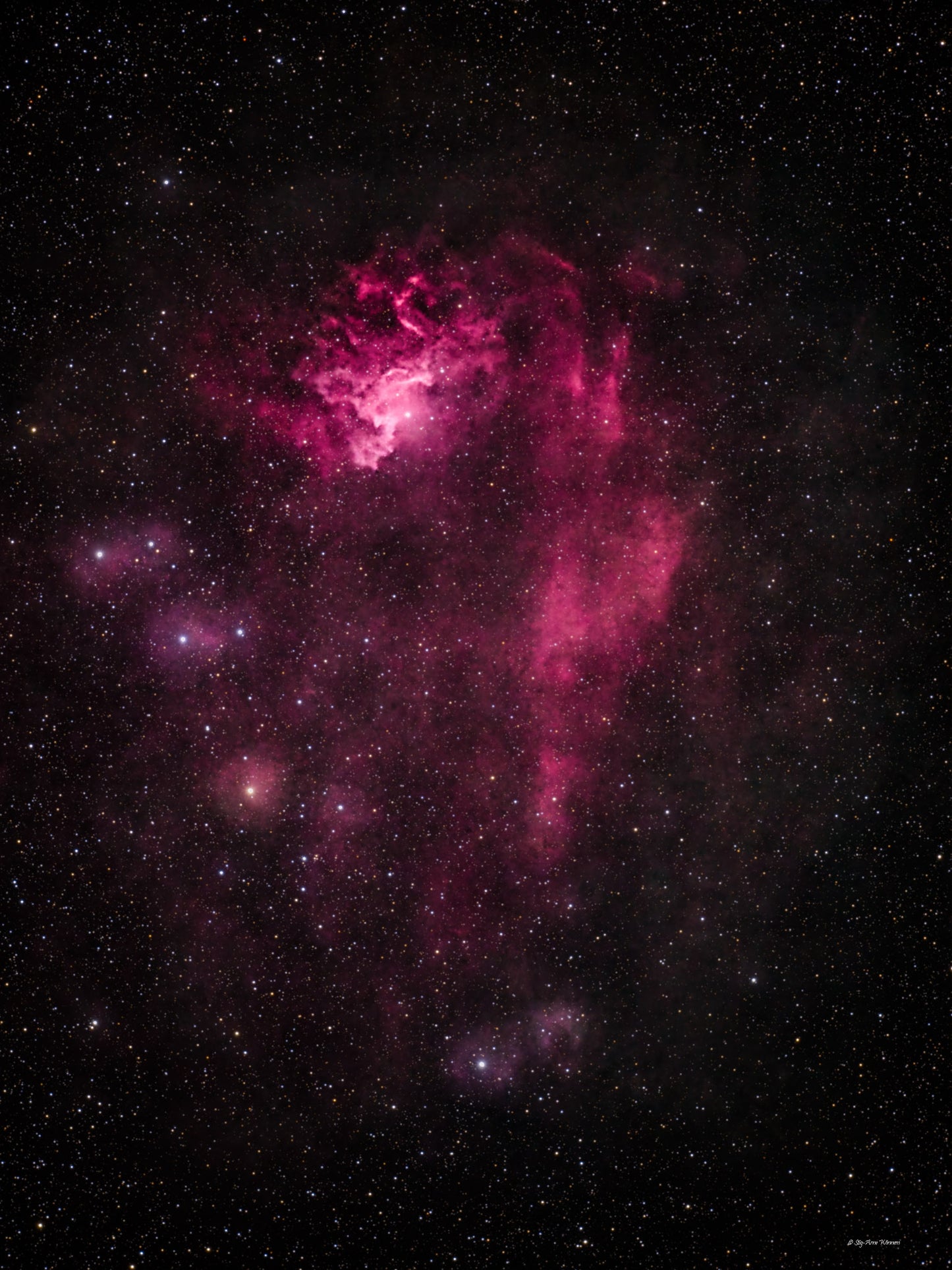 Flaming Star Nebula